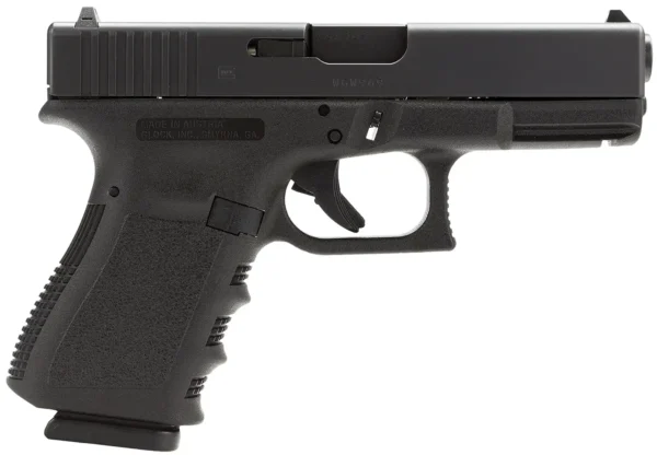 GLOCK 19V G19V GEN 5 HGA 9MM 4.0 IN BBL FS 5LB 3 15RD MAG FRONT SERRATIONS — view 1