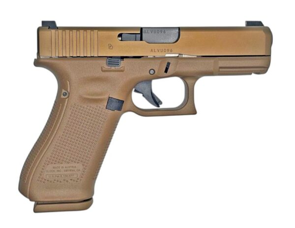 GLOCK 19X V NIGHT SIGHTS - 19-SHOT FDE — view 1