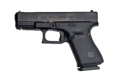 GLOCK 19 V 9MM LUGER FS - COMPENSATED 10-SHOT BLACK TALO — view 1