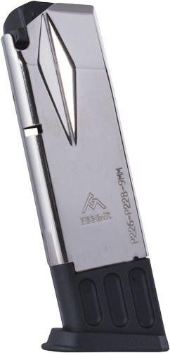MEC-GAR MAGAZINE SIG P228 - 9MM LUGER 10RD NICKEL — view 1
