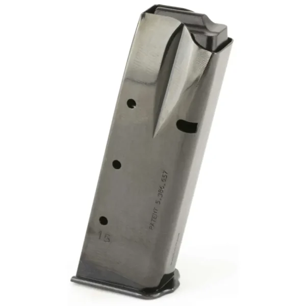 MEC-GAR BROWNING HI-POWER & SPRINGFIELD SA-35 15RD BLUED MAGAZINE .9MM — view 1