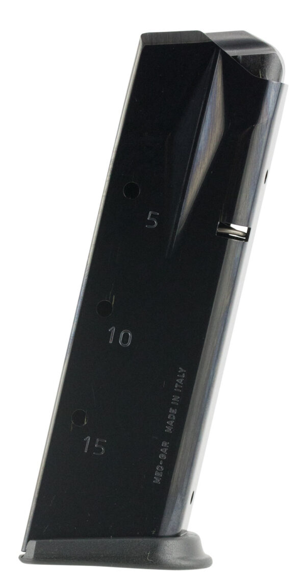 Mec-Gar MGP22815B Sig 15rd 9mm Luger Fits Sig P229/P228, Blued Carbon Steel — view 1