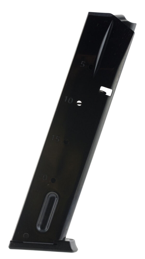 Mec-Gar MGSW5920B S&W 20rd 9mm Luger Fits S&W 659/5900/910/915, Blued Carbon Steel — view 1
