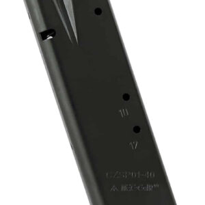 Mec-Gar MGCZ4014DPS CZ  14rd 40 S&W, Fits CZ Shadow/Shadow 2/85B/75B/SP-01 Black