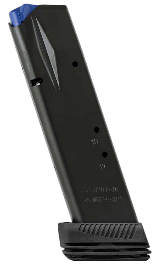 Mec-Gar MGCZ4014DPS CZ  14rd 40 S&W, Fits CZ Shadow/Shadow 2/85B/75B/SP-01 Black — view 1