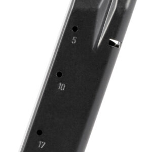 Mec-Gar MGWIT9SFAFC Tanfoglio 17rd 9mm Luger, Fits Tanfoglio Witness Sm Frame Blued w/Anti-Friction Coating Carbon Steel