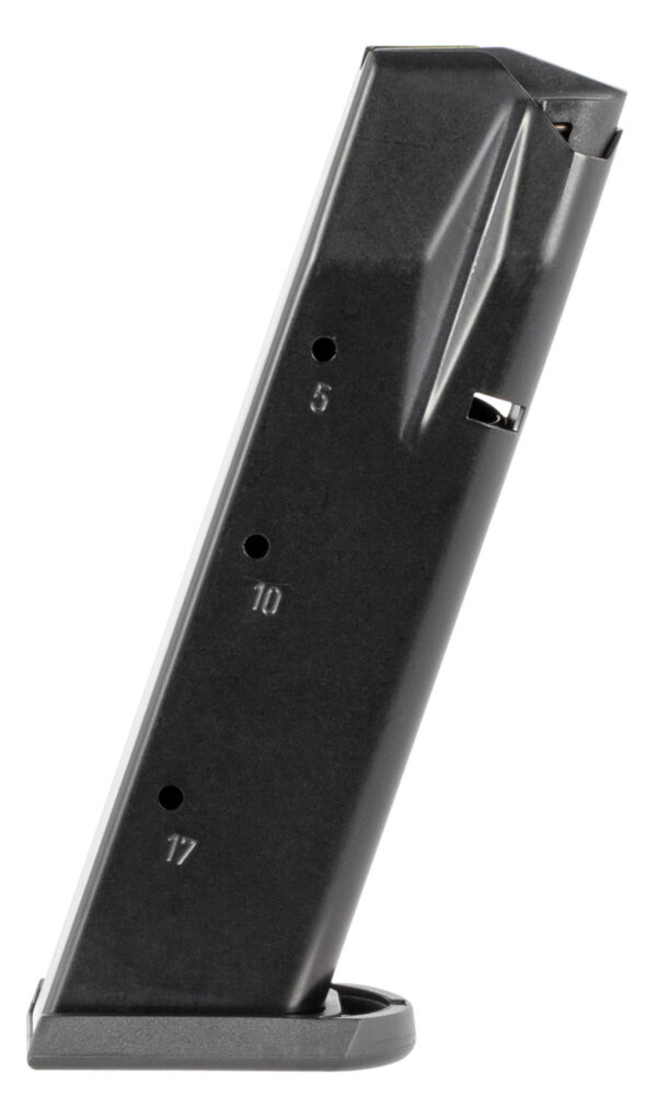 Mec-Gar MGWIT9SFAFC Tanfoglio 17rd 9mm Luger, Fits Tanfoglio Witness Sm Frame Blued w/Anti-Friction Coating Carbon Steel — view 1