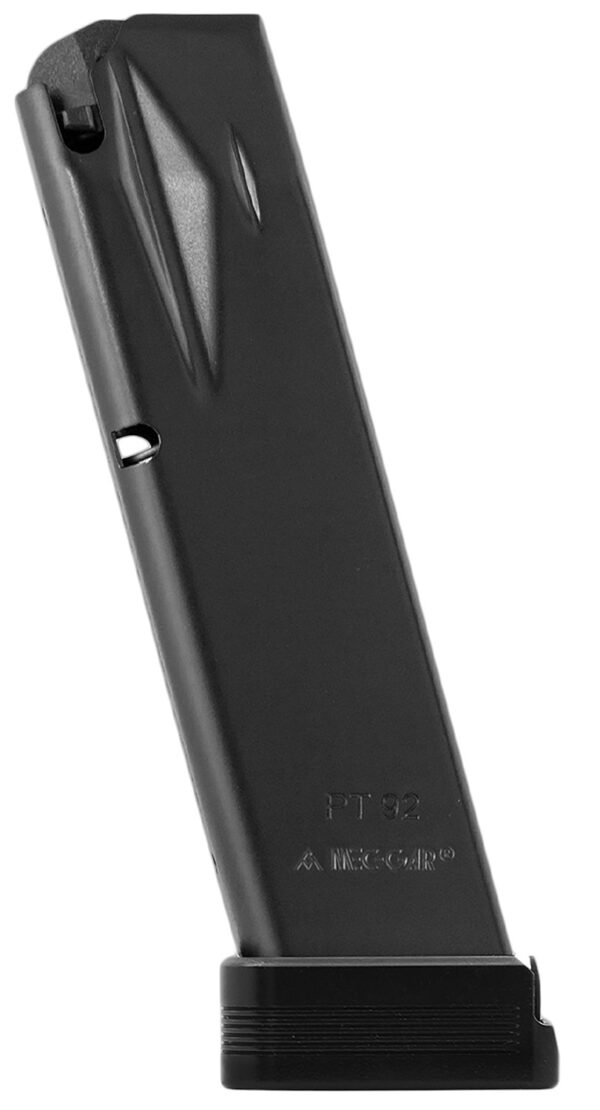 Mec-Gar MGPT9220M Taurus Competition 20rd 9mm Luger, Fits Taurus PT92/PT99 Black — view 1