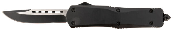 Steel River Knives T624BDP Spartan  3.75" Drop Point Black/Silver 440C SS Blade 5.5" Black Aluminum Zinc Alloy Handle — view 1