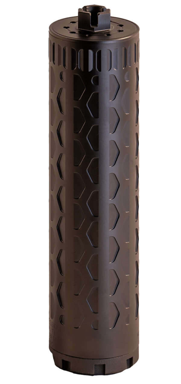BOE Suppression BOE-TI-556-6 MOD1  5.56 NATO 1.75" Black Titanium 1.375"x24 — view 1