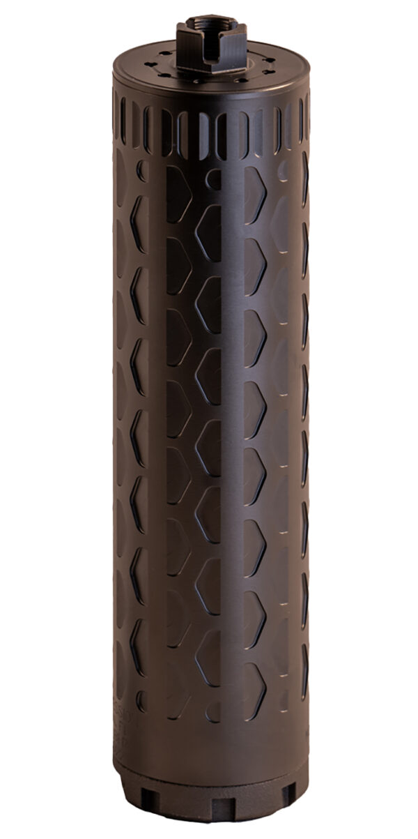 Boe Suppression BOE-TI-46-6 MOD1  450 Bushmaster 1.75" Black Titanium 1.375"x24 — view 1