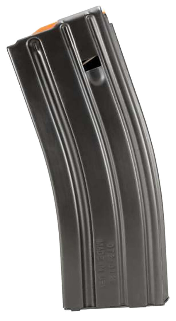 DuraMag 3023041178CPDL10 SS  10rd 223 Rem/5.56x45mm NATO for AR-15 Black w/ Orange Follower Detachable — view 1