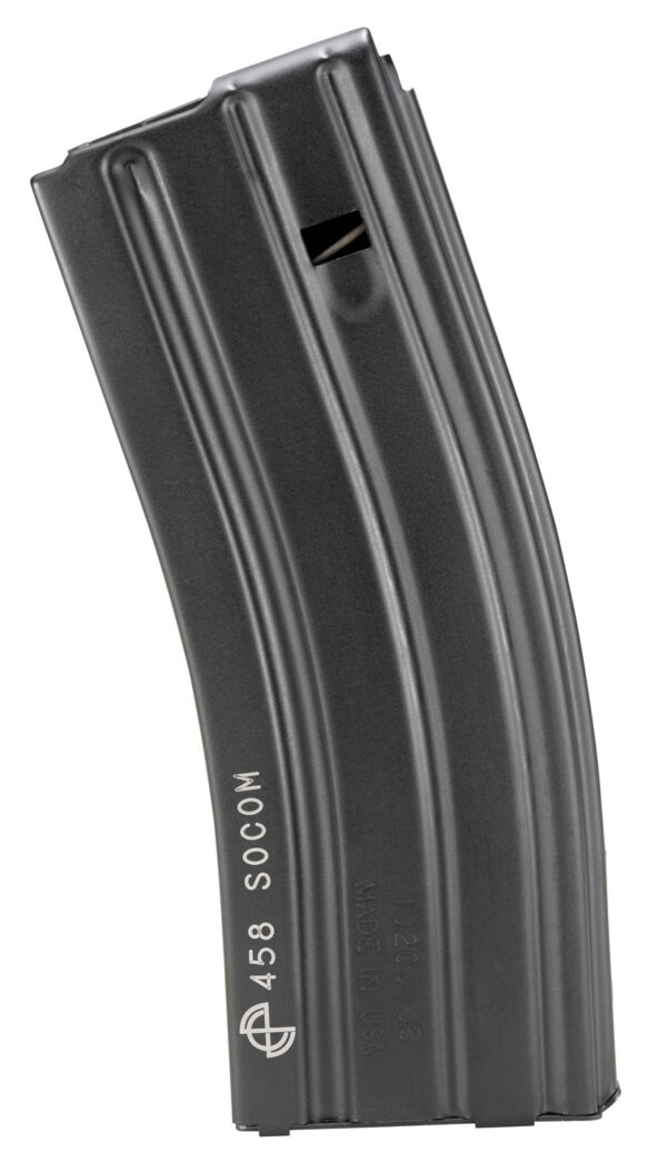 DuraMag 1058041175CPD SS  10rd 458 SOCOM for AR-15 Black w/ Black Follower Detachable — view 1