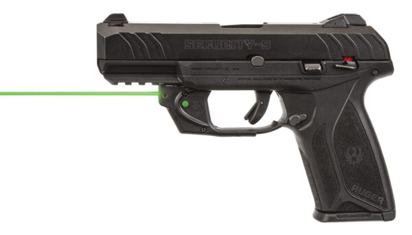 Viridian 9120023 Green Laser Sight for Ruger Security 9 and 380 Full-Size and Compact E-Series Black — view 1