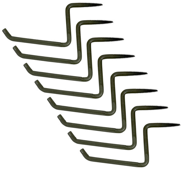 Ameristep AMSAMEAC0101 Grizzly Tree Step 6" Wide Black 8 Pack — view 1