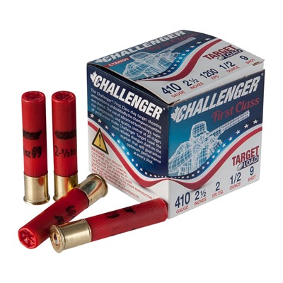 FIRST CLASS TARGET LOAD 410 BORE 2-1/2'' 1/2OZ #9 SHOT 250/CS — view 1
