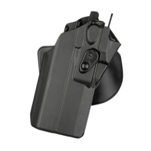 Safariland 7378RDS28327411 7378-7TS-ALS  Black SafariSeven Fits Glock19/23 Compatible w/ TLR 7 Light Belt Loop/Paddle Mount Right Hand
