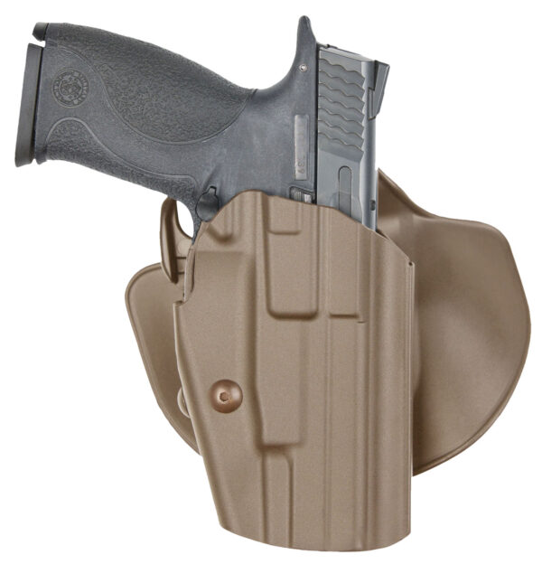 Safariland 578683551 GLS Pro-Fit  Belt Flat Dark Earth Synthetic Belt/Loop Paddle Fits CZ 75 Right Hand — view 1