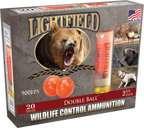 LIGHTFIELD 20GA 2.75" - DOUBLE BALL 5RD 10BX/CS — view 1