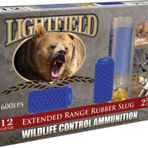 LIGHTFIELD 12GA 2.75" X-RANGE - RUBBER SLUG 5RD 10BX/CS — view 2
