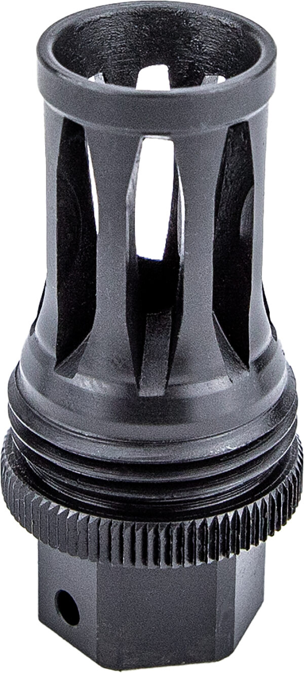 Kgm Suppressors A-QD-FH-S-3M Quick Detach Flash Hider Black Nitride Steel 3/4"x24 Threads — view 1
