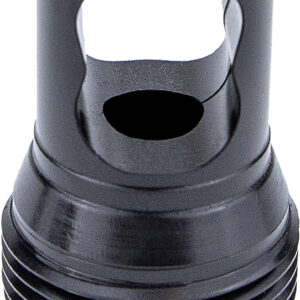 Kgm Suppressors A-TMB50-S-2 R50T Taper Muzzle Brake Black Nitride Steel 7/8"x14 Threads