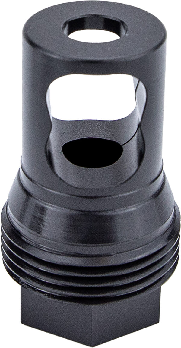 Kgm Suppressors A-TMB50-S-2 R50T Taper Muzzle Brake Black Nitride Steel 7/8"x14 Threads — view 1