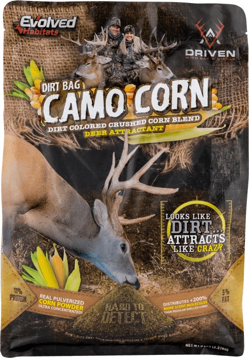 EVOLVED EVL-EVO20725 DIRT BAG CAMO CORN/5LB(3BAGS) — view 1