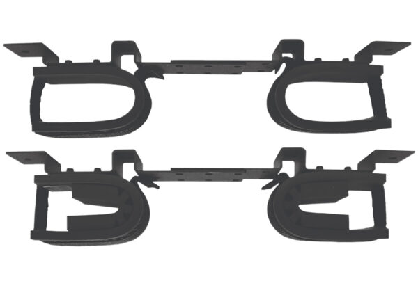 Rugged Gear 10075 Gun Rack Overhead Black Steel Holds 2 Rifle/Shotgun — view 1