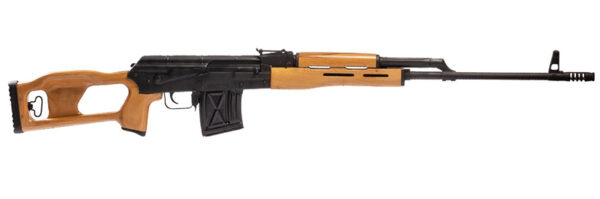 PSL 54, 7.62x54r, 24.5", 10rd, skele wood stock — view 1