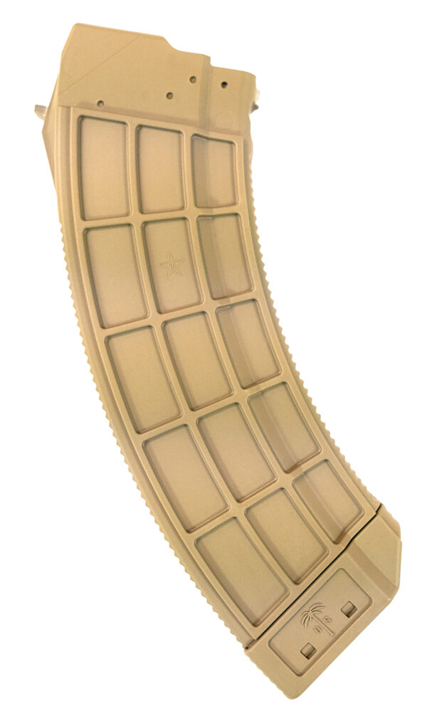 US Palm MA693A Standard  30rd 7.62x39mm Fits AK-47 Flat Dark Earth Polymer w/Stainless Steel Latch — view 1