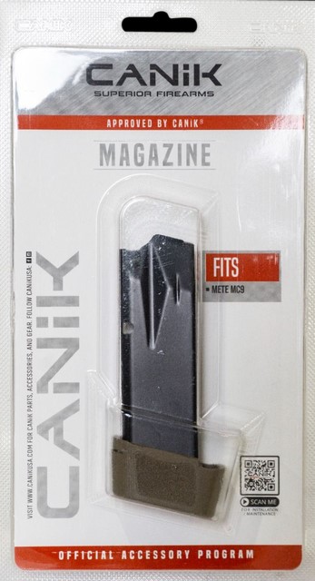 CANIK MAG MC9 15RD 9MM FULL EXT FDE — view 1
