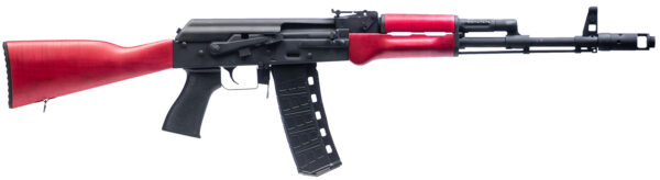 Century Arms RI5042N BFT  5.56x45mm 30+1 16.25" Manganese Phosphate Steel Barrel, Manganese Phosphate Optic Ready Steel Receiver, Matte Red Wood Stock, Black Polymer Grip — view 1