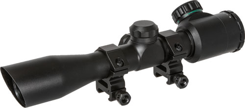 TRUGLO CROSSBOW SCOPE 4X32 - BLACK WITH RINGS — view 1