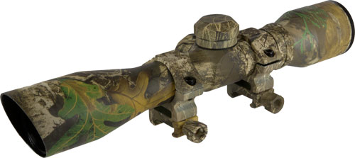 TRUGLO CROSSBOW SCOPE 4X32 - CAMO WITH RINGS — view 1