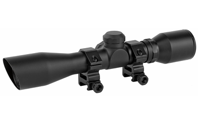 TRUGLO 4X32 SR DIAMND BLK W/ RINGS — view 1