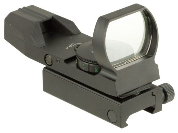 TruGlo TG-8370B Open Dot Sight  Black Anodized 1x 34mm 5 MOA Dual (Red/Green) Illuminated Dot Reticle — view 1