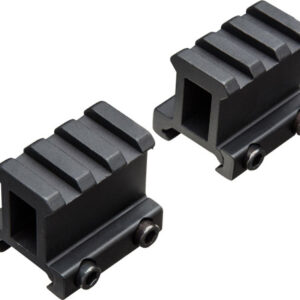 TRUGLO 2-PIECE PICATINNY RISER - MOUNT 1" RISE 1.36" LENGTH — view 2