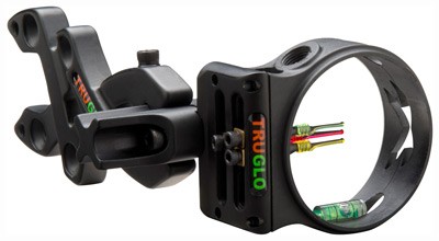 TRUGLO BOW SIGHT STORM 3-PIN - .019 DIA BLACK — view 1