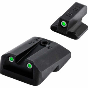 TruGlo TGTG231N4 Tritium  Black | Green Tritium Front Sight Green Tritium Rear Sight