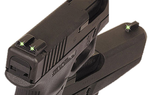 TruGlo TG231R2 Tritium  Black | Green Tritium Front Sight Green Tritium Rear Sight — view 1