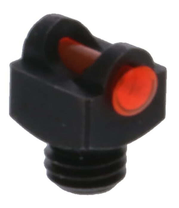 TruGlo TGTG954AR StarBrite Deluxe Bead  Black | Red Fiber Optic Front Sight 6-48" Threads — view 1
