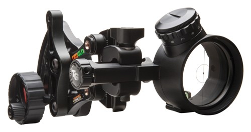 TRUGLO BOW SIGHT RANGE ROVER - PRO W/GREEN LED DOT BLACK — view 1