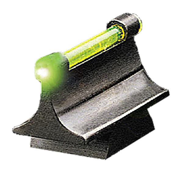 TruGlo TG95450RG 3/8" Dovetail Front Sight  Black 0.450" Green Ramp for Rifles — view 1