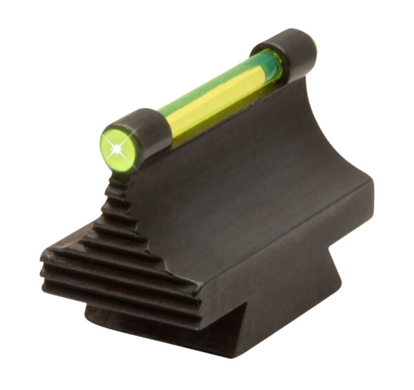TruGlo TGTG95530RG Front Sight  Green Front Fiber Optic/Black Frame 3/8" Dovetail, .530" High — view 1