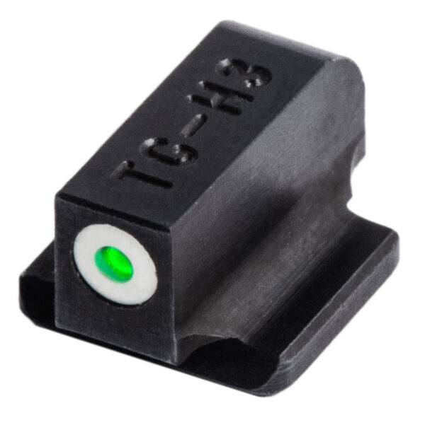 TruGlo TG231R2W Tritium Pro  Black | Green Tritium White Outline Front Sight Green Tritium Rear Sight — view 1