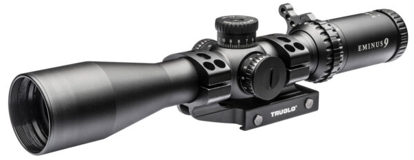 TruGlo TG-8539TLR Eminus  Black Anodized 3-9x42mm 30mm Tube Dual Illuminated (Green/Red)TacPlex MOA Reticle — view 1