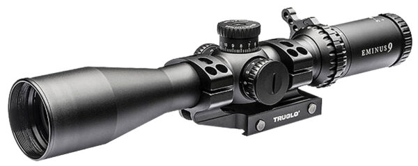 TruGlo TG-8541TLR Eminus  Black Anodized 4-16x44mm 30mm Tube Dual Illuminated (Green/Red)TacPlex MOA Reticle — view 1