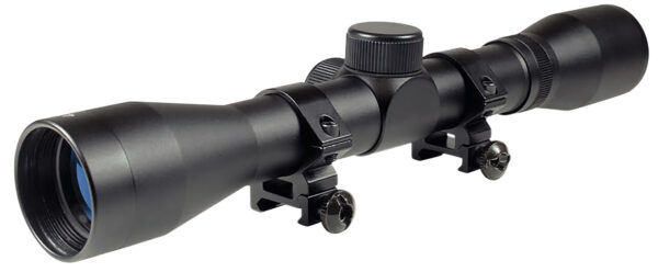 TruGlo TG-85043XB Buckline  Black Anodized 4x32mm 1" Tube Duplex Reticle — view 1