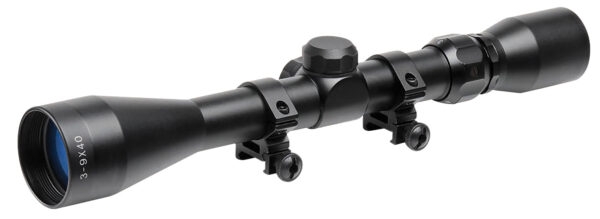TruGlo TG-85394XB Buckline  Black Anodized 3-9x 40mm 1" Tube BDC Reticle — view 1